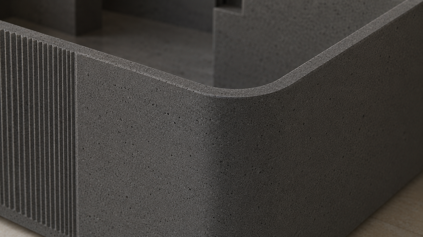 MERIDIAN B160 bathtub with central armrest