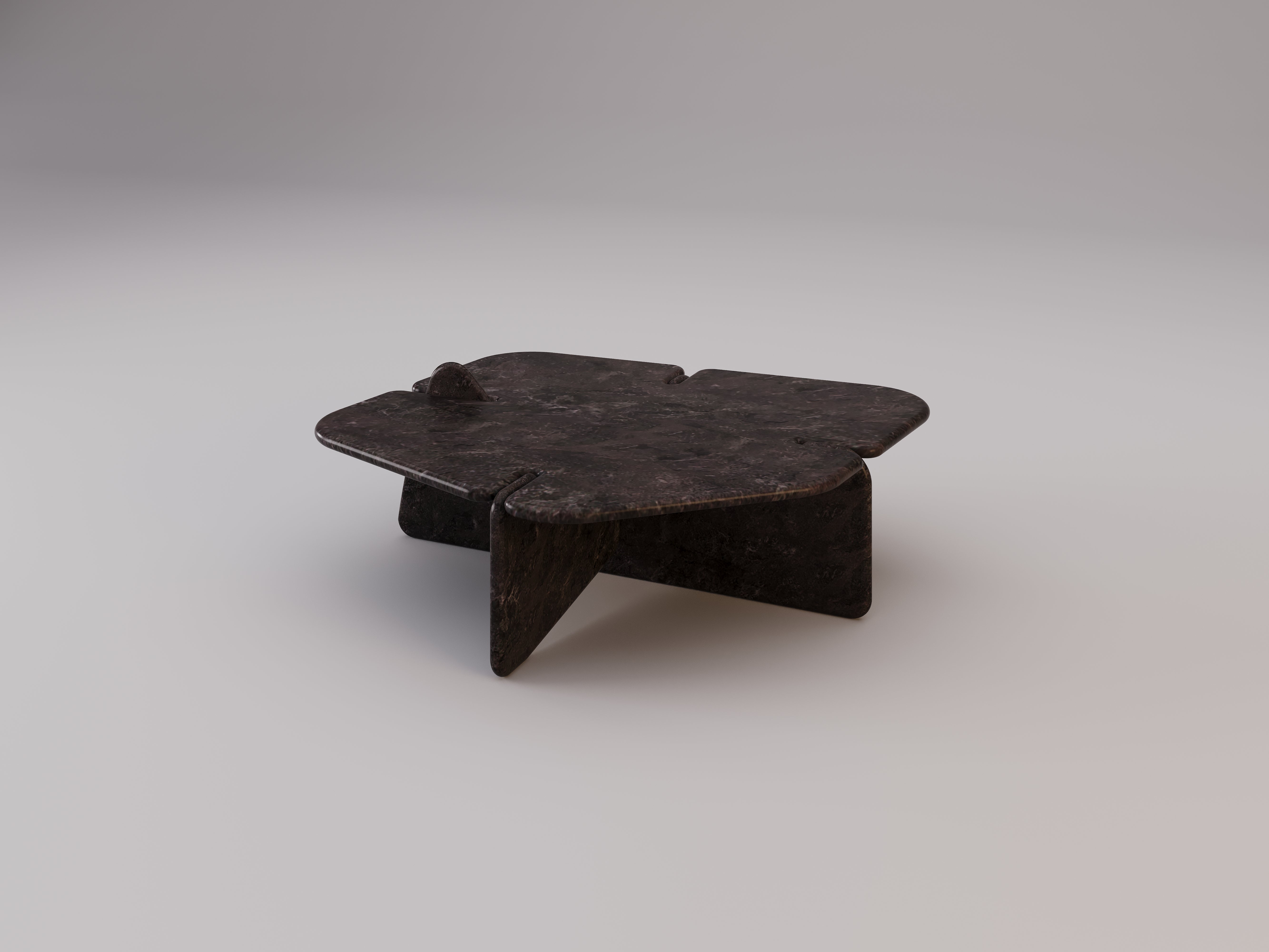 Lame’ Low Nesting Table