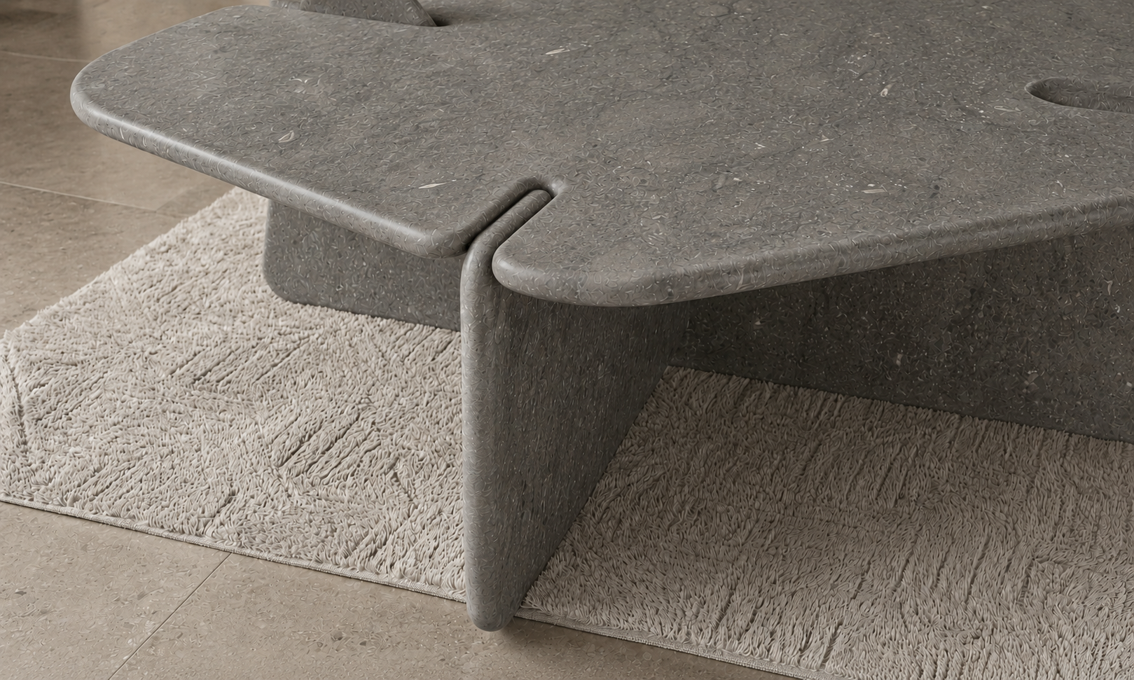 Low nesting table