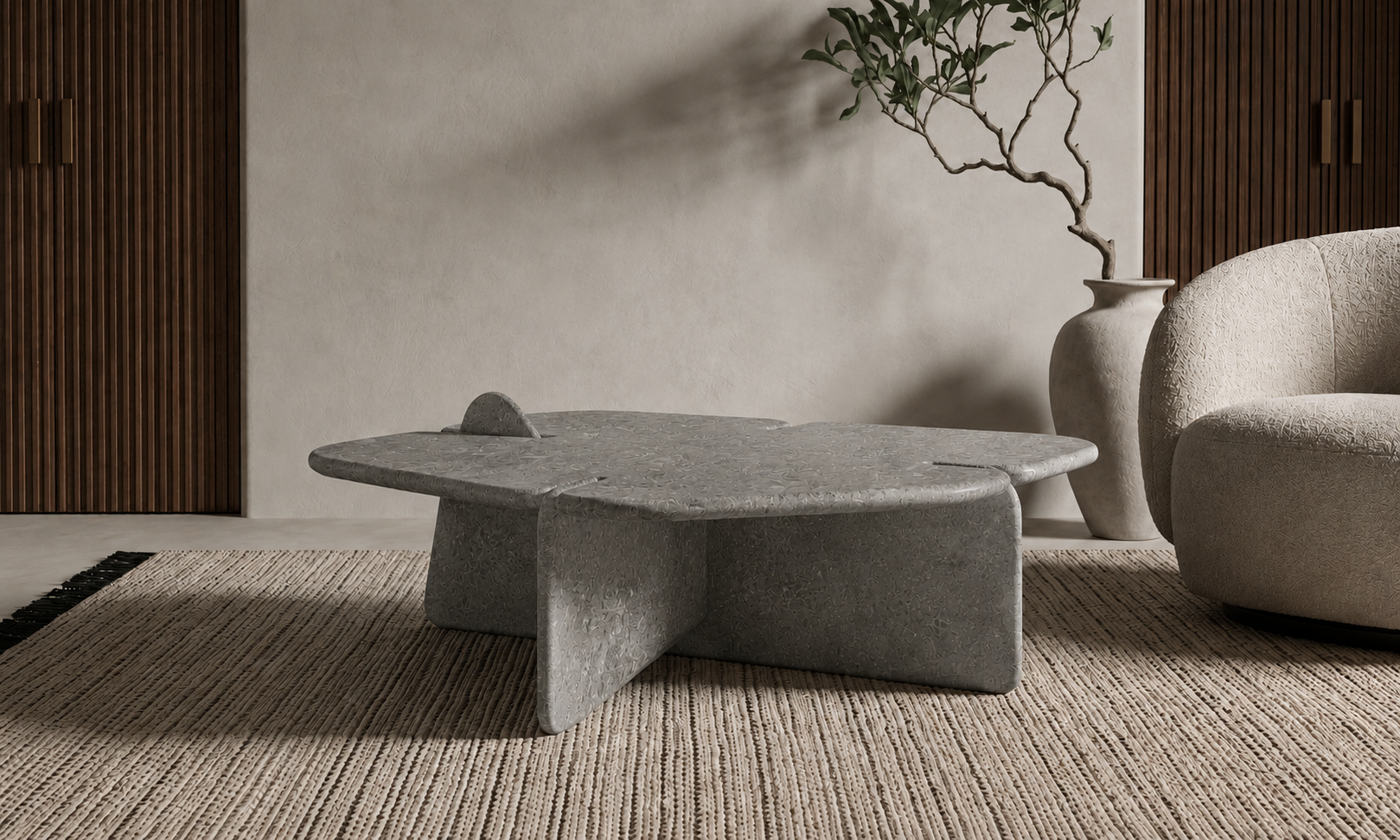 Low nesting table