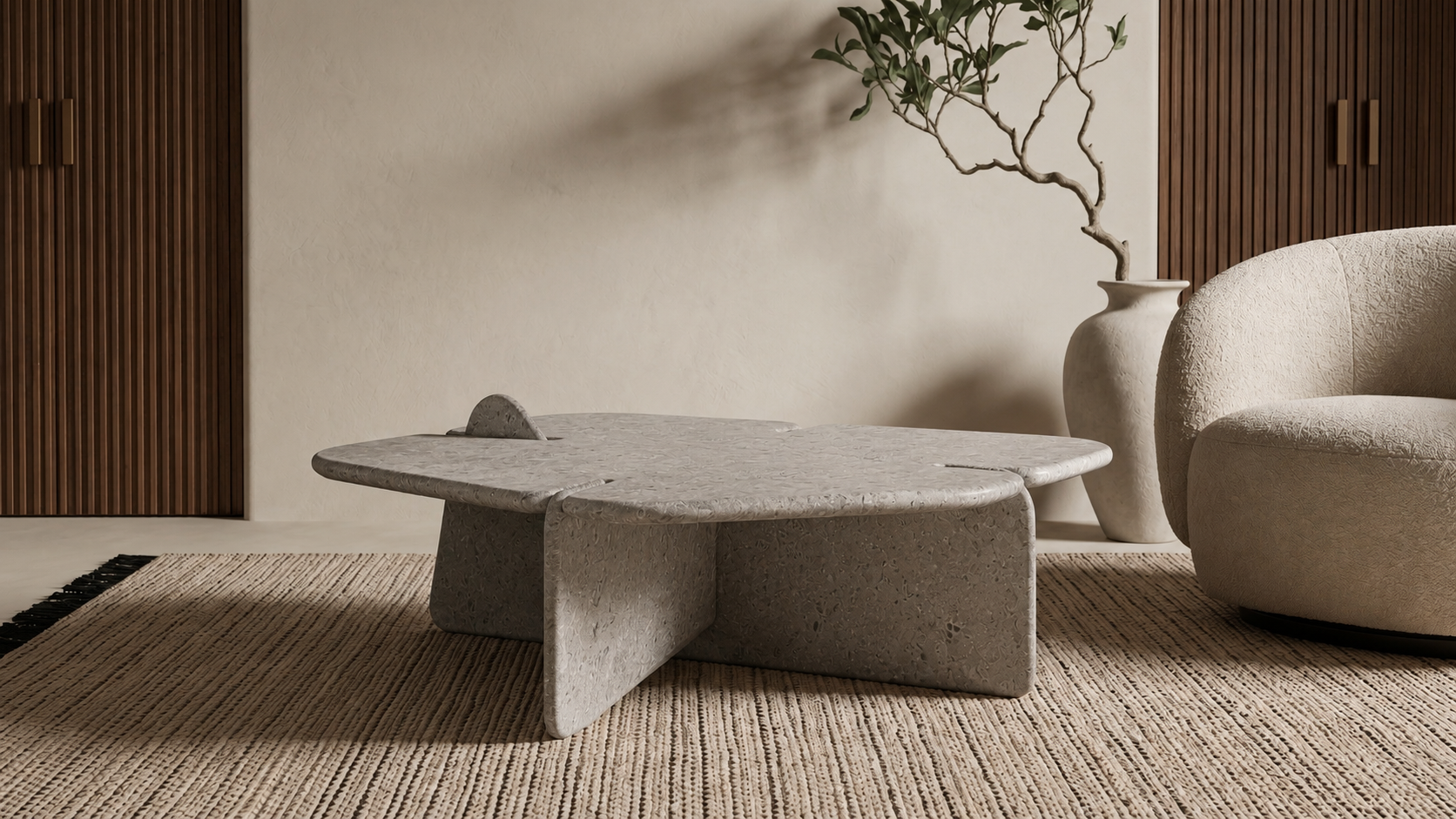 Low nesting table