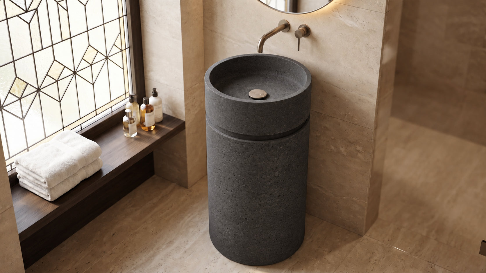 #Color_Black Lava Stone