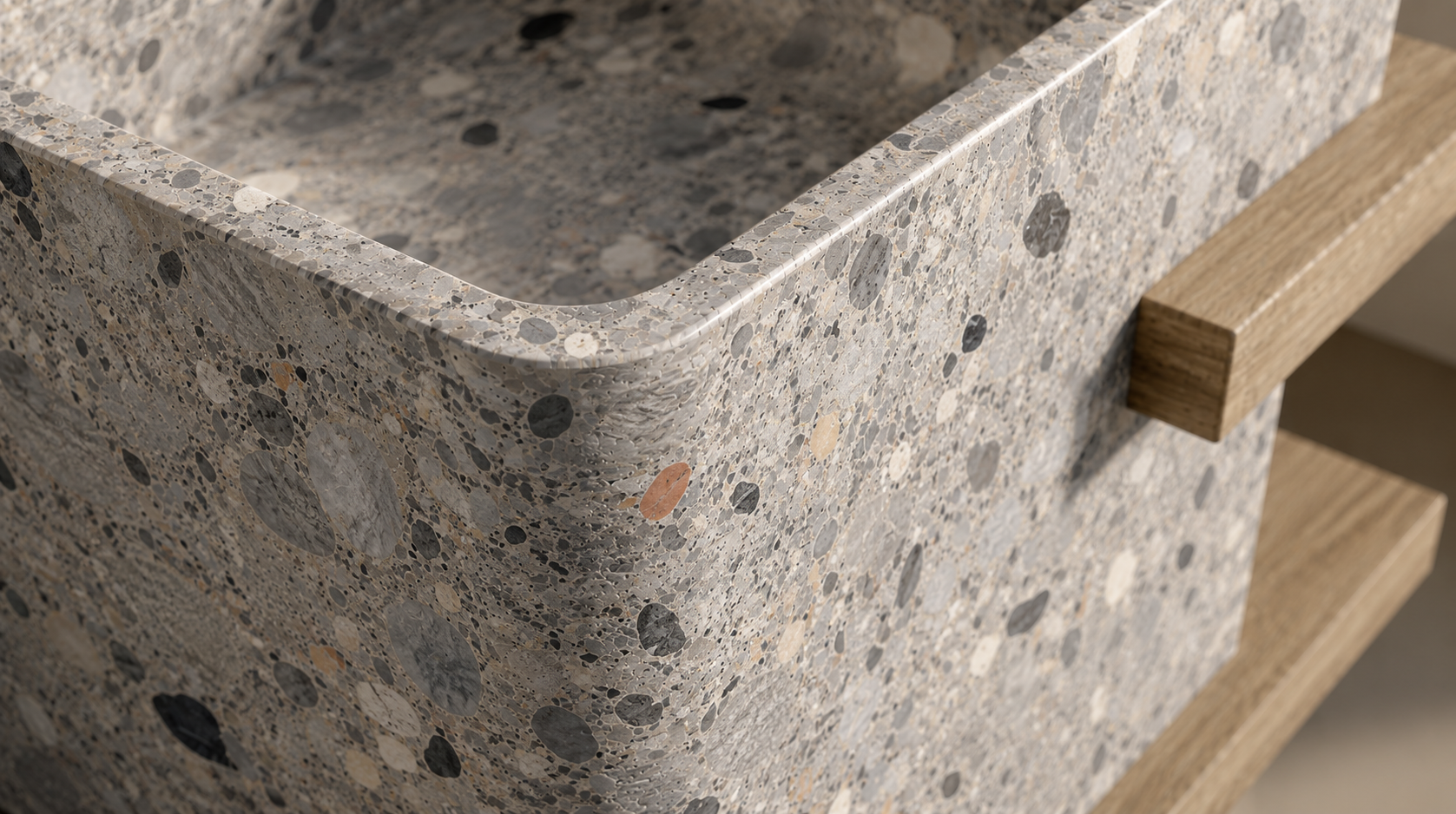 MERIDIAN PS55 pedestal sink