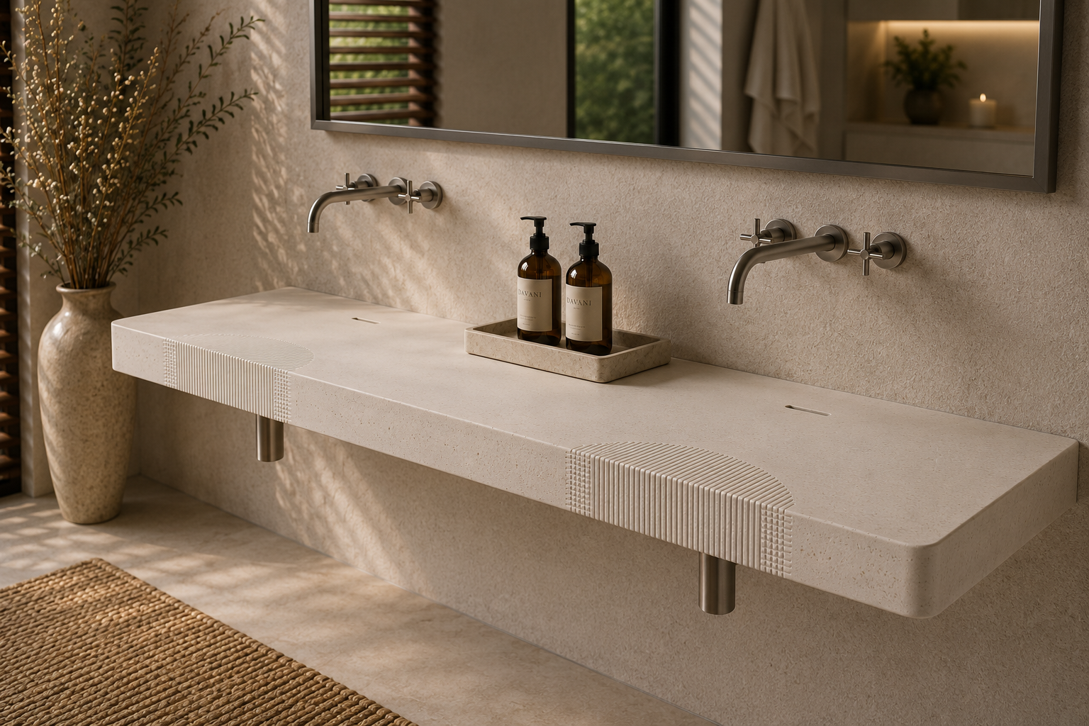 MERIDIAN WMS wall-mounted sink