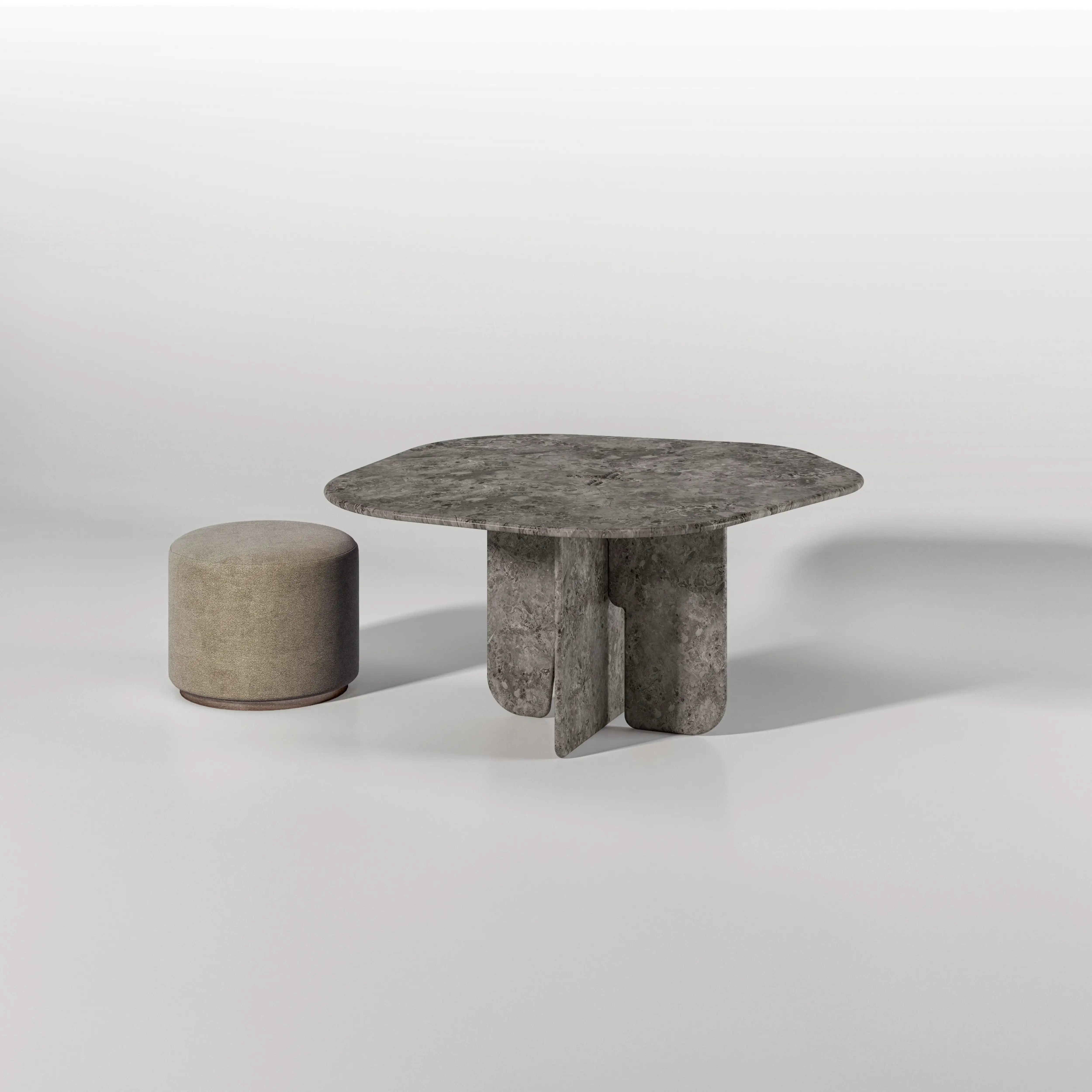 Lame’ Round Dining Table