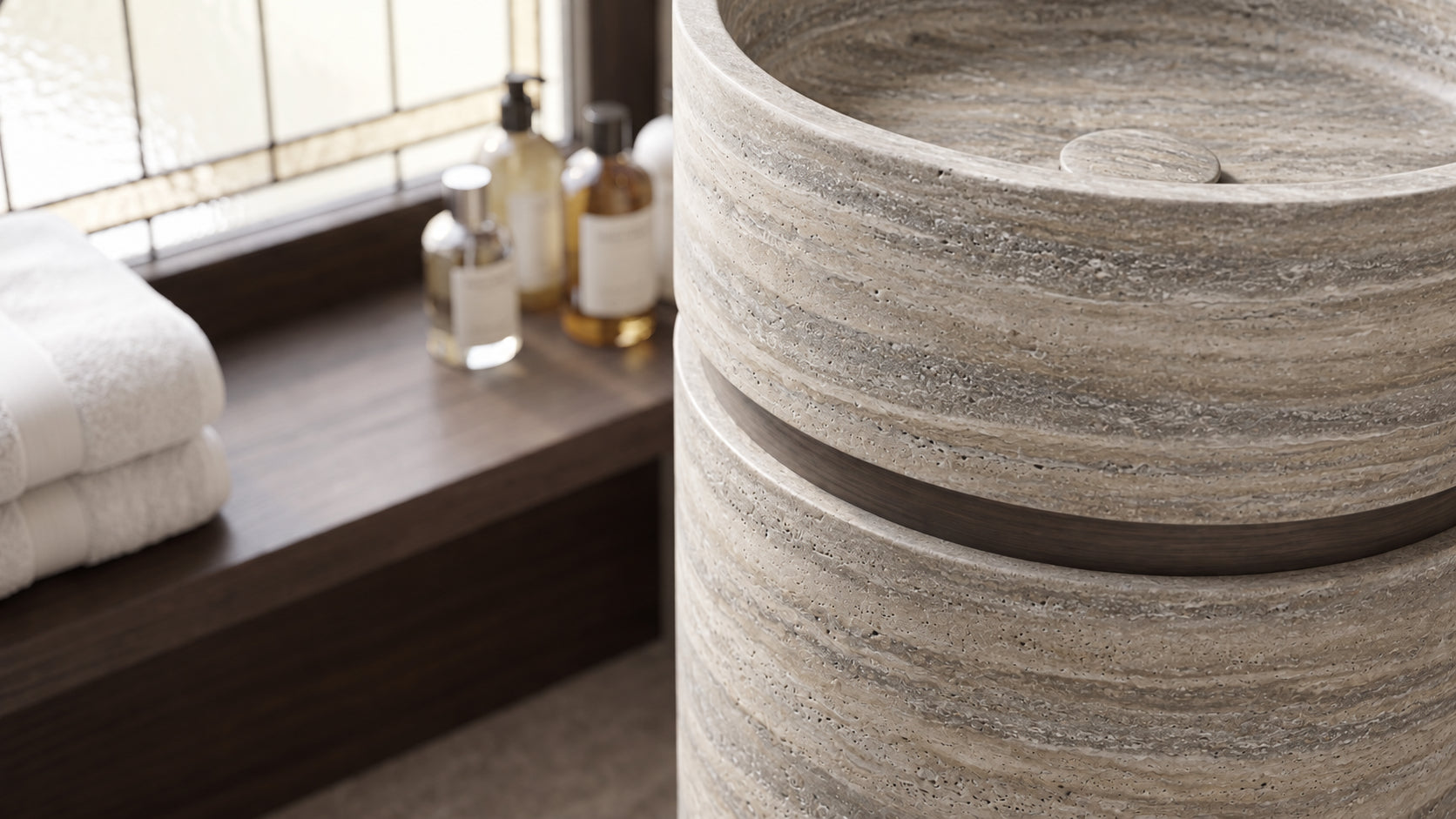 #Color_Travertino Silver