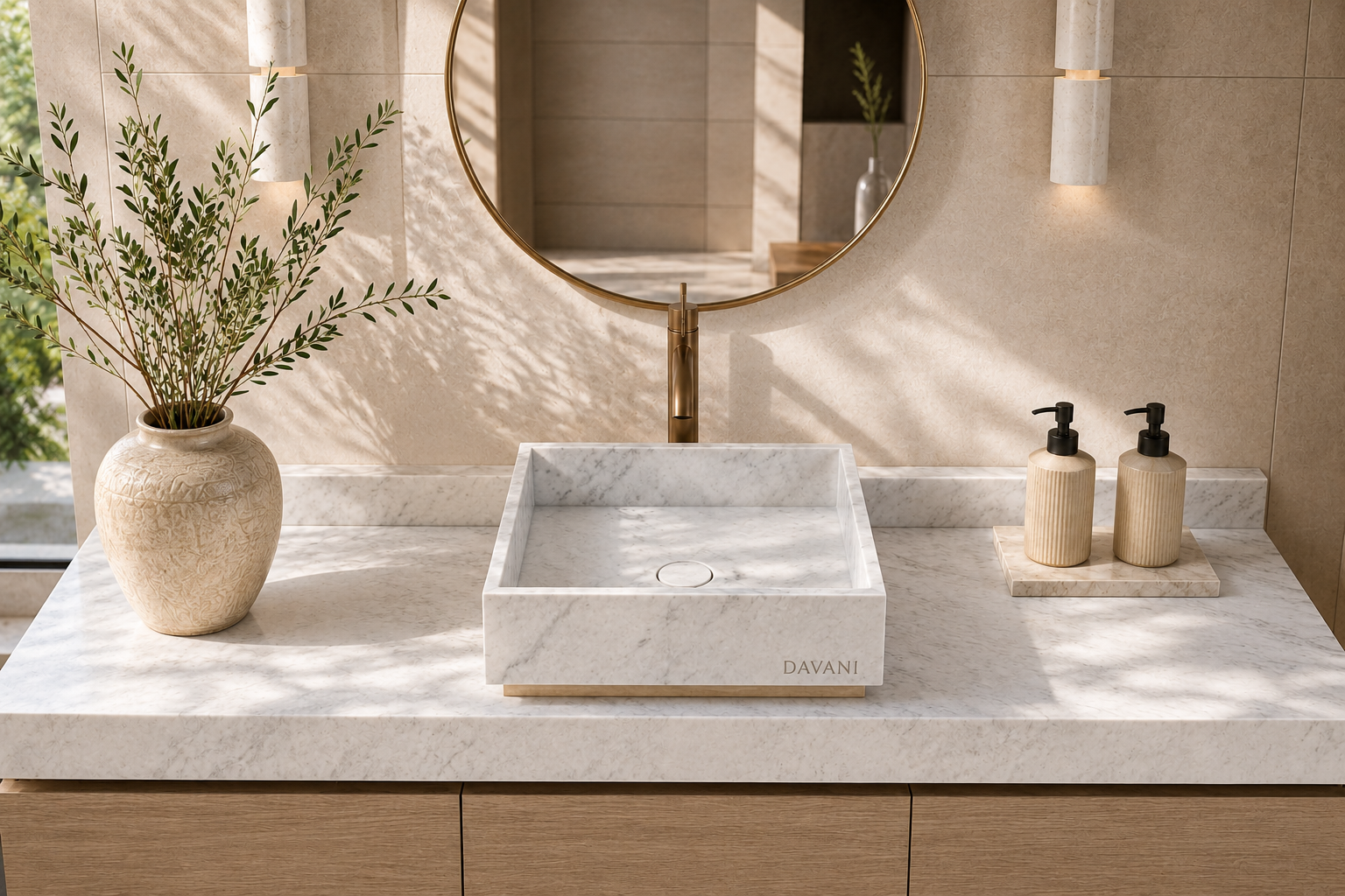 PARALLEL VS45 vessel sink - squared
