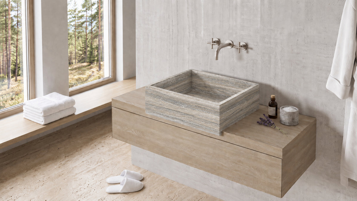 #Color_Travertino Silver