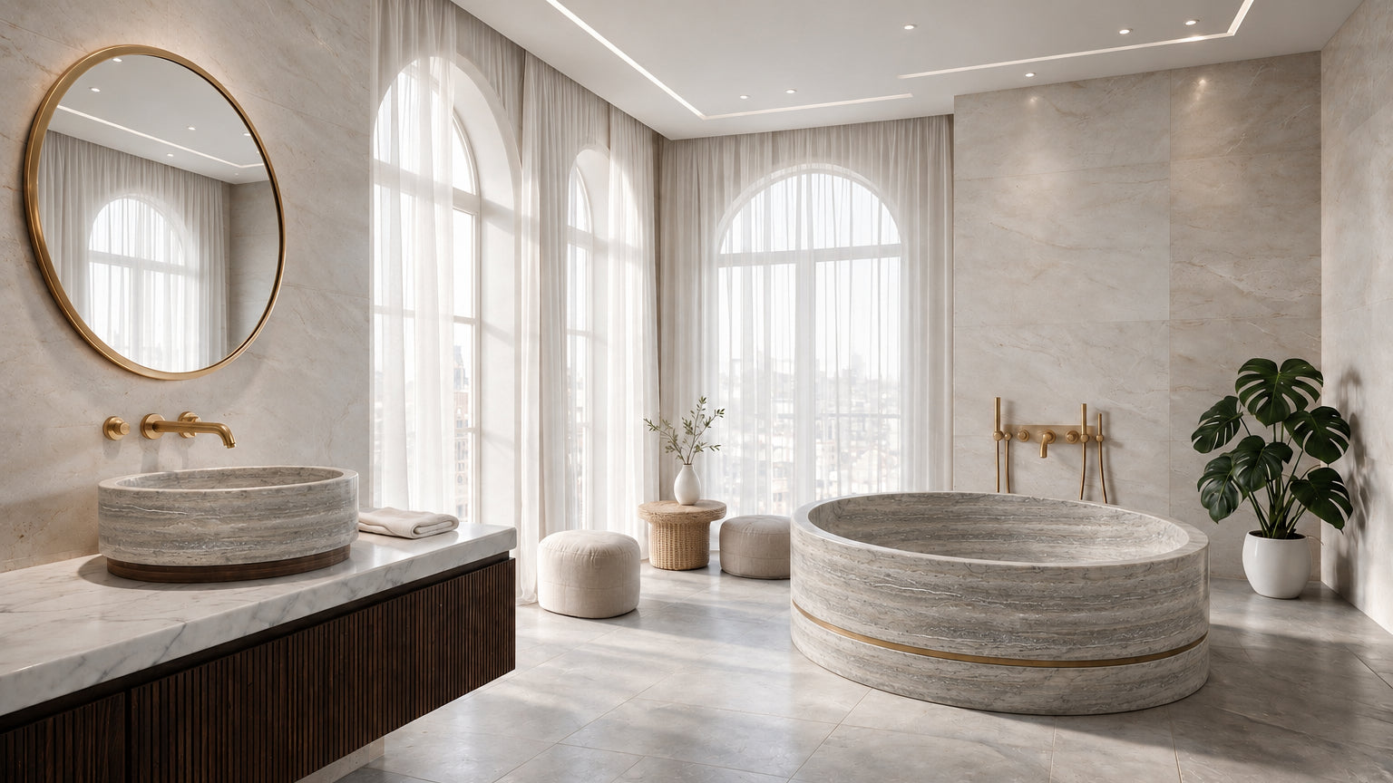#Color_Travertino Silver
