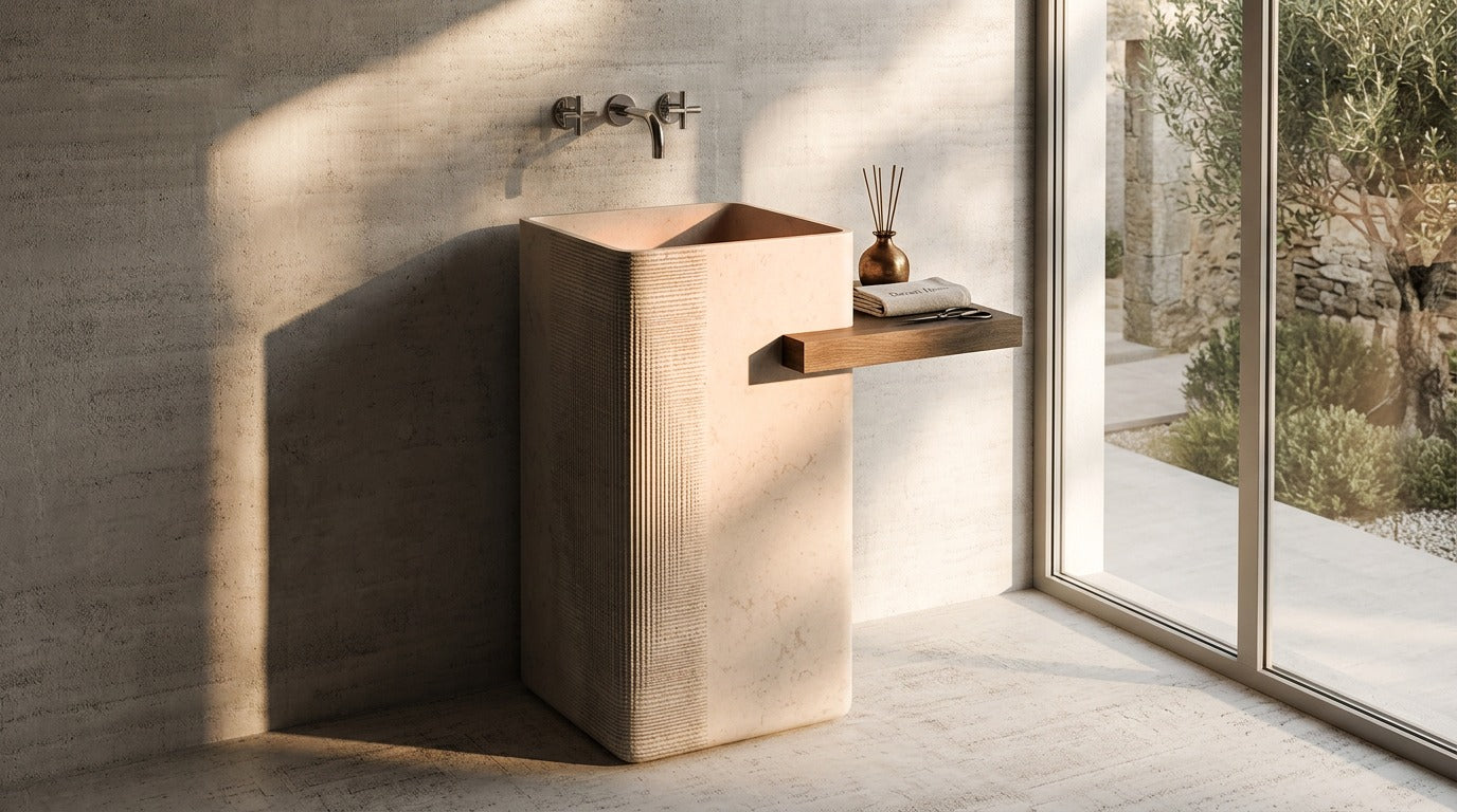 MERIDIAN PS45 pedestal sink