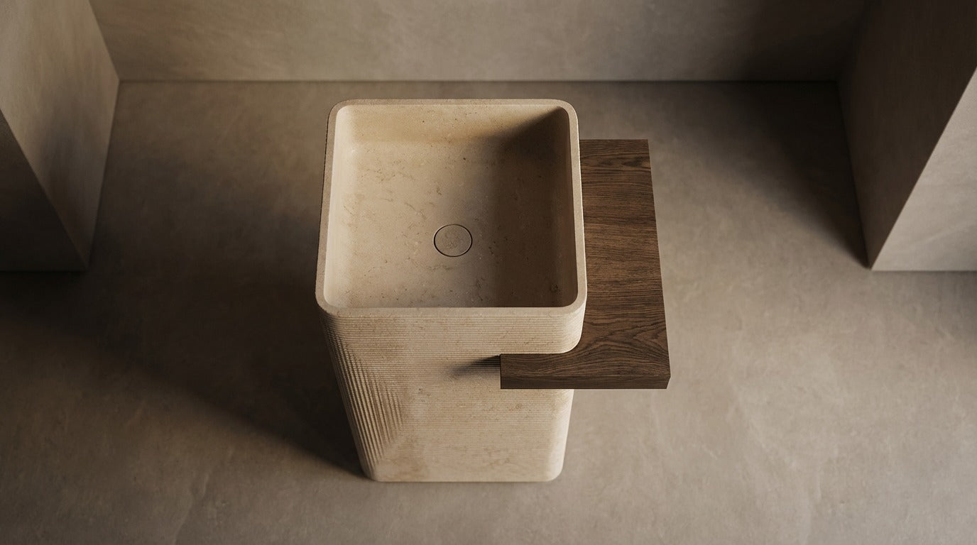 MERIDIAN PS45 pedestal sink
