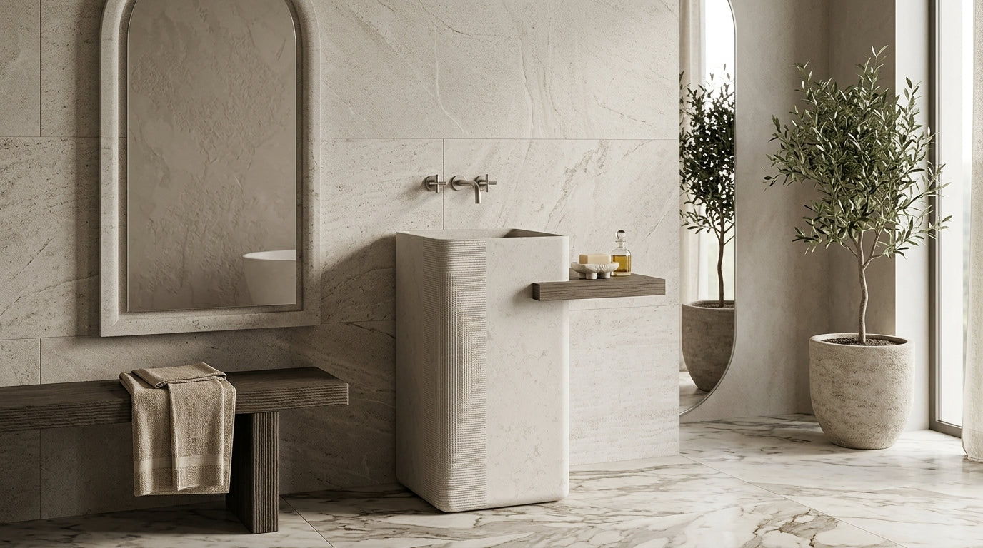 MERIDIAN PS45 pedestal sink