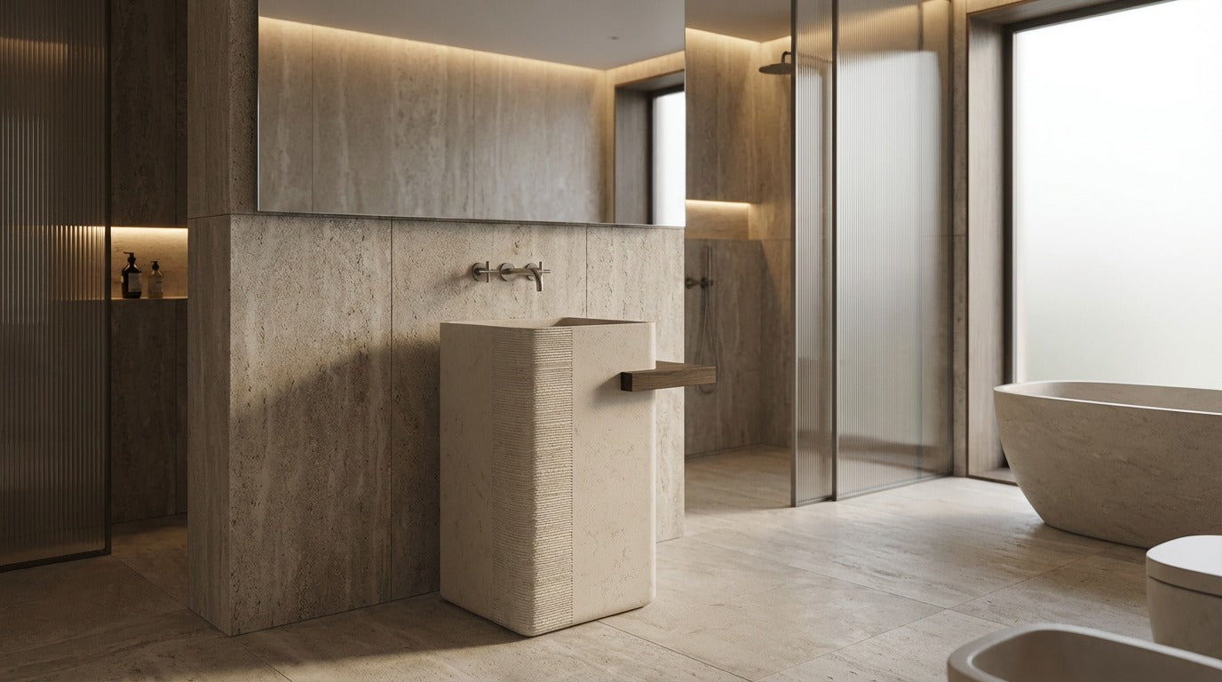 MERIDIAN PS45 pedestal sink